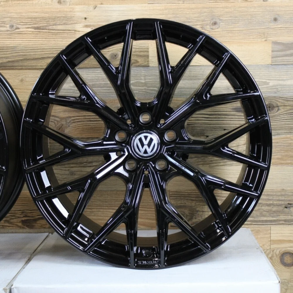 18 Zoll Felgen 2DRV WH37 schwarz für VW Tiguan 5N T-ROC T ROC A1 Jetta ID3 ID4