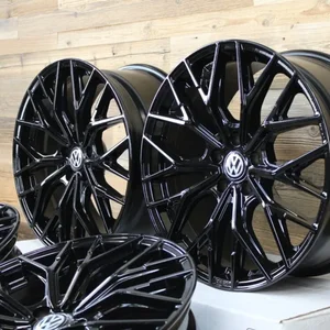 18 Zoll Felgen 2DRV WH37 schwarz für VW Tiguan 5N T-ROC T ROC A1 Jetta ID3 ID4 2