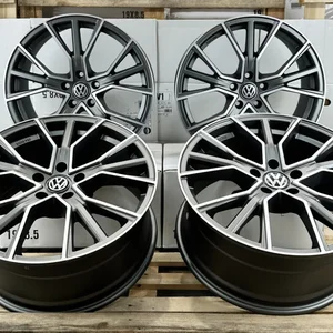 18 Zoll Felgen AF18 grau matt für VW Sharan 7N Tiguan 5N Phaeton Jetta Passat B8