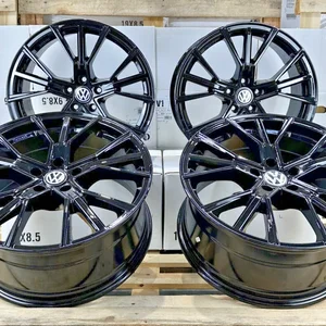 18 Zoll Felgen AF18 schwarz für VW Arteon 3H Passat B5 B6 B7 B8 3C CC Scirocco