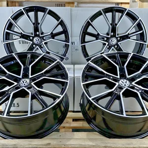 18 Zoll Felgen AF18 schwarz für VW Sharan 7N Tiguan 5N Phaeton Jetta Passat B8