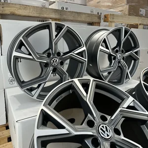 18 Zoll Felgen AF20 grau matt für VW Sharan 7N Tiguan 5N Phaeton Jetta Passat B8 3