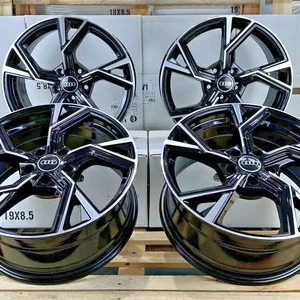 18 Zoll Felgen AF20 schwarz für Audi A6 C5 C6 C7 C8 4B 4F 4F1 A8 4E F8 Q5 8R FY