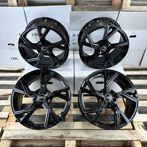 18 Zoll Felgen AF20 schwarz für Audi A6 C5 C6 C7 C8 4B 4F 4F1 A8 4E F8 Q5 8R FY 2