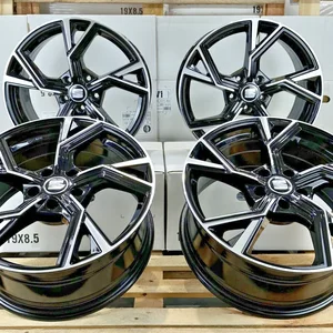 18 Zoll Felgen AF20 schwarz für Seat Leon 1P 5F KL Cupra Tarraco KN FR Hybrid