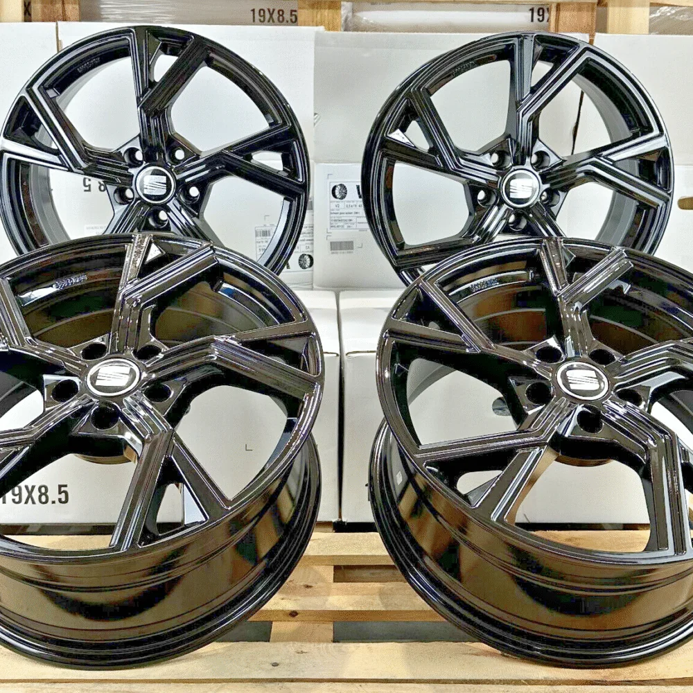 18 Zoll Felgen AF20 schwarz für Seat Leon 1P 5F KL Cupra Tarraco KN FR Hybrid