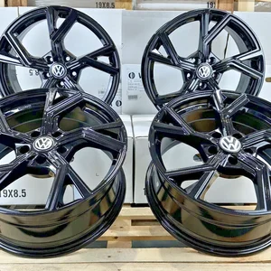 18 Zoll Felgen AF20 schwarz für VW Sharan 7N Tiguan 5N Phaeton Jetta Passat B8