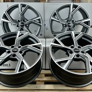 18 Zoll Felgen Avus AF20 grau für Audi A4 S4 B6 B7 B8 B9 8E 8H Q2 GA Q3 8U F3