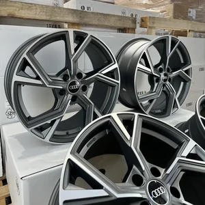 18 Zoll Felgen Avus AF20 grau für Audi A4 S4 B6 B7 B8 B9 8E 8H Q2 GA Q3 8U F3 3