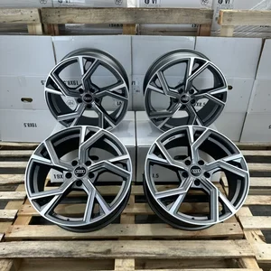 18 Zoll Felgen Avus AF20 grau für Audi A4 S4 B6 B7 B8 B9 8E 8H Q2 GA Q3 8U F3 2