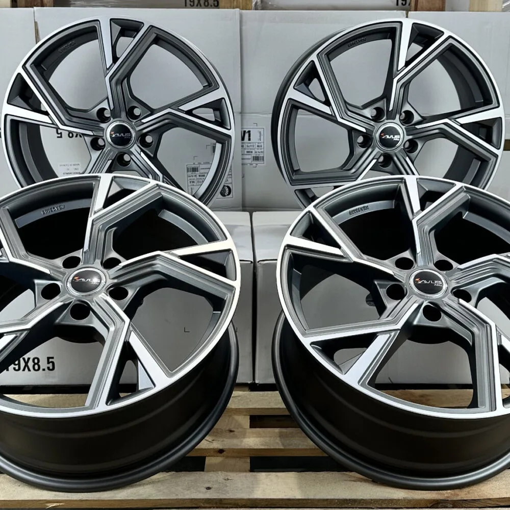 18 Zoll Felgen Avus AF20 grau matt für Mercedes E Klasse W212 W213 S212 S213 AMG