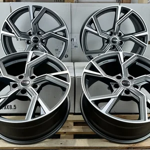 18 Zoll Felgen Avus AF20 grau matt für Mercedes S SLK SLC Klasse W220 W222 R172