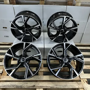 18 Zoll Felgen Avus AF20 schwarz für Mercedes B CL Klasse F2B W246 W247 C215 AMG 2
