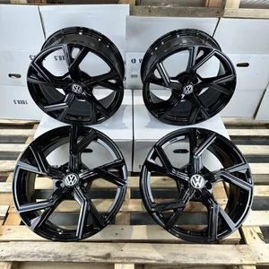 18 Zoll Felgen Avus AF20 schwarz für VW Sharan 7M Touran 1T T-ROC TROC T ROC A1 2