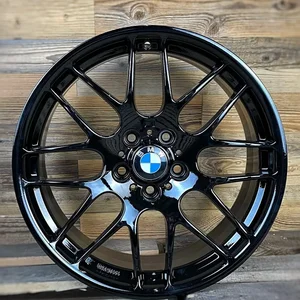 18 Zoll Felgen Avus MB4 schwarz 8x18 ET43 5x120 für BMW 3er e90 e91 e92 e93 e46