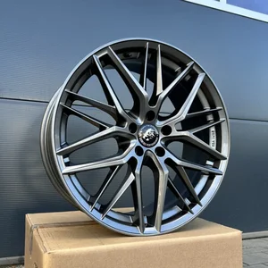 18 Zoll Felgen Damina DM08 anthrazit für Mercedes C Klasse W204 S204 W205 S205 3