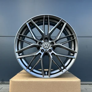 18 Zoll Felgen Damina DM08 anthrazit für VW Golf 5 6 7 8 GTI GTD GTE eGolf 6R 7R