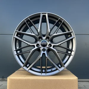 18 Zoll Felgen Damina DM08 grau für Audi Q2 GA Q3 8U TT 8J 8S A6 C6 C7 4G 4F