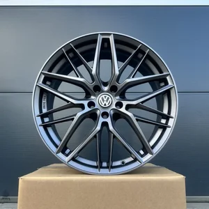 18 Zoll Felgen Damina DM08 grau für VW Golf 5 6 7 8 GTI GTD GTE eGolf 6R 7R 2