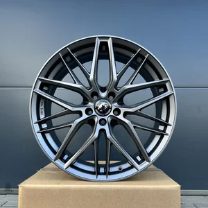 18 Zoll Felgen Damina DM08 grau matt für Mercedes C Klasse W206 S206 R2CW R2CS