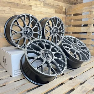 18 Zoll Felgen Damina DM10 grau für Mercedes CLA E C Klasse C117 C118 W212 W213 3