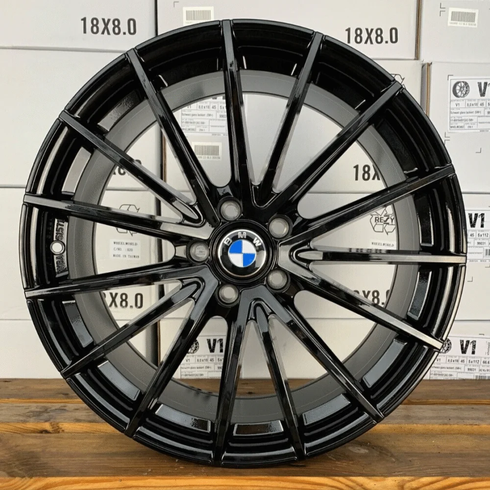 18 Zoll Felgen V2 schwarz BMW für 3er e90 e91 e92 e93 M Z3 Z4 e85 X1 X3