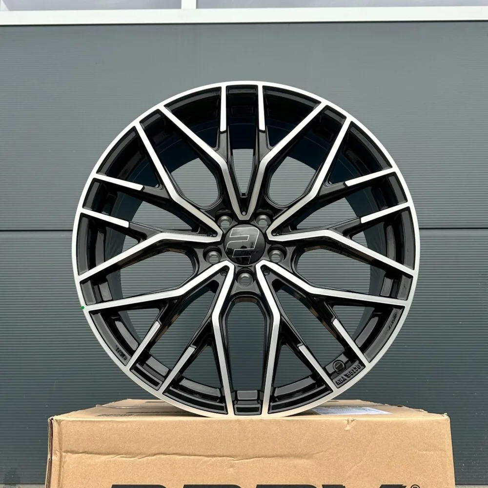18 Zoll Felgen WH37 schwarz poliert für Mercedes CLS W218 W219 CLK W208 W209