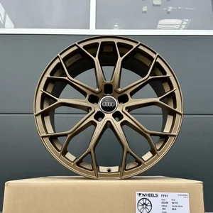 18 Zoll Felgen Wheels FF01 bronze für Audi A3 S3 8P 8V GY 8Y A4 B5 B6 B7 B8 8E 2