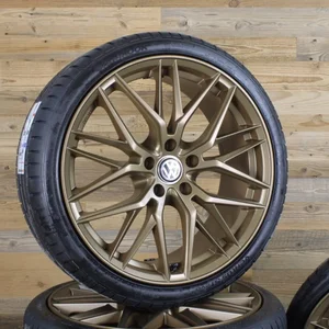 18 Zoll Sommerräder Kompletträder Damina DM08 Bronze für Sharan 7N Alhambra 7N