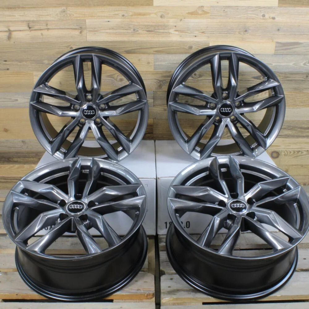 19 Zoll 4 Felgen DM05 anthrazit für Audi A3 S3 RS3 8P 8V TT TTS 8J 8S Q2 GA