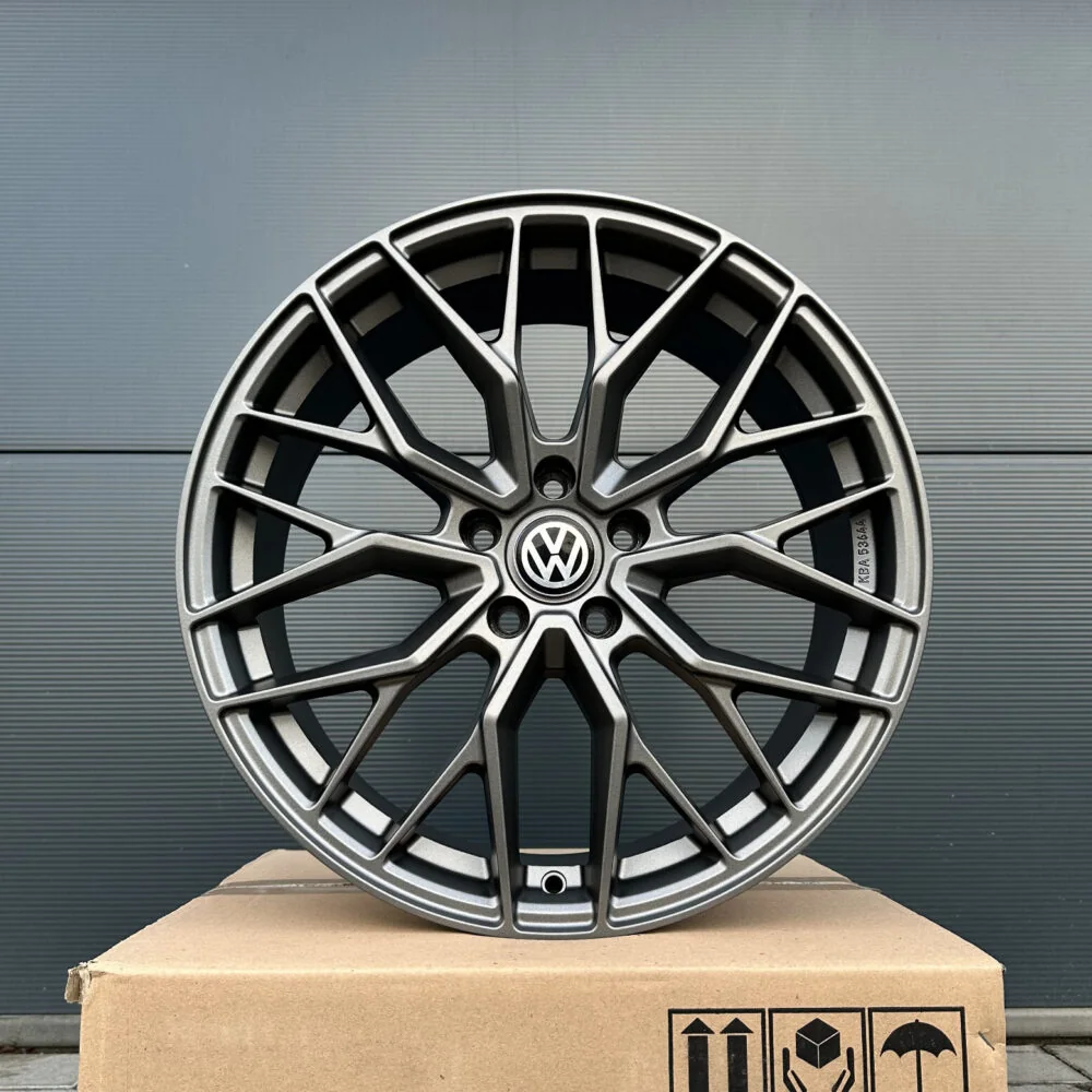 19 Zoll 4 Felgen DM20 grau matt für VW Tiguan 5N T-ROC T ROC A1 Jetta ID3 ID4