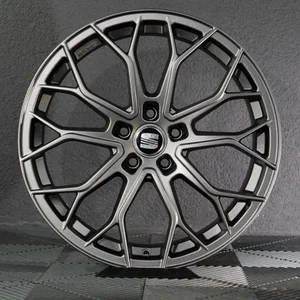 19 Zoll 4 Felgen FF01 grau für Seat Leon 1P 5F KL Cupra Ateca 5x112 hybrid
