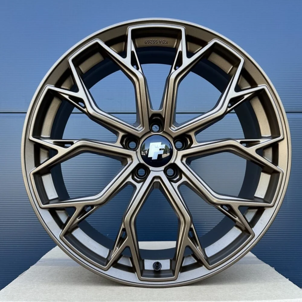 19 Zoll 4 Felgen FF02 bronze für Skoda Octavia 1Z 5E NX RS Superb 3T Karoq