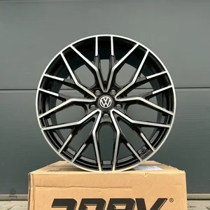 19 Zoll 4 Felgen WH37 poliert für VW Tiguan 5N T-ROC T ROC A1 Jetta ID3 ID4 2