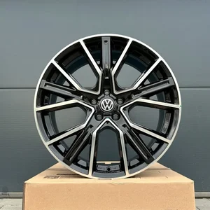 19 Zoll Felgen 2DRV WH34 schwarz für VW Arteon 3H R Scirocco 13 Phaeton 3D