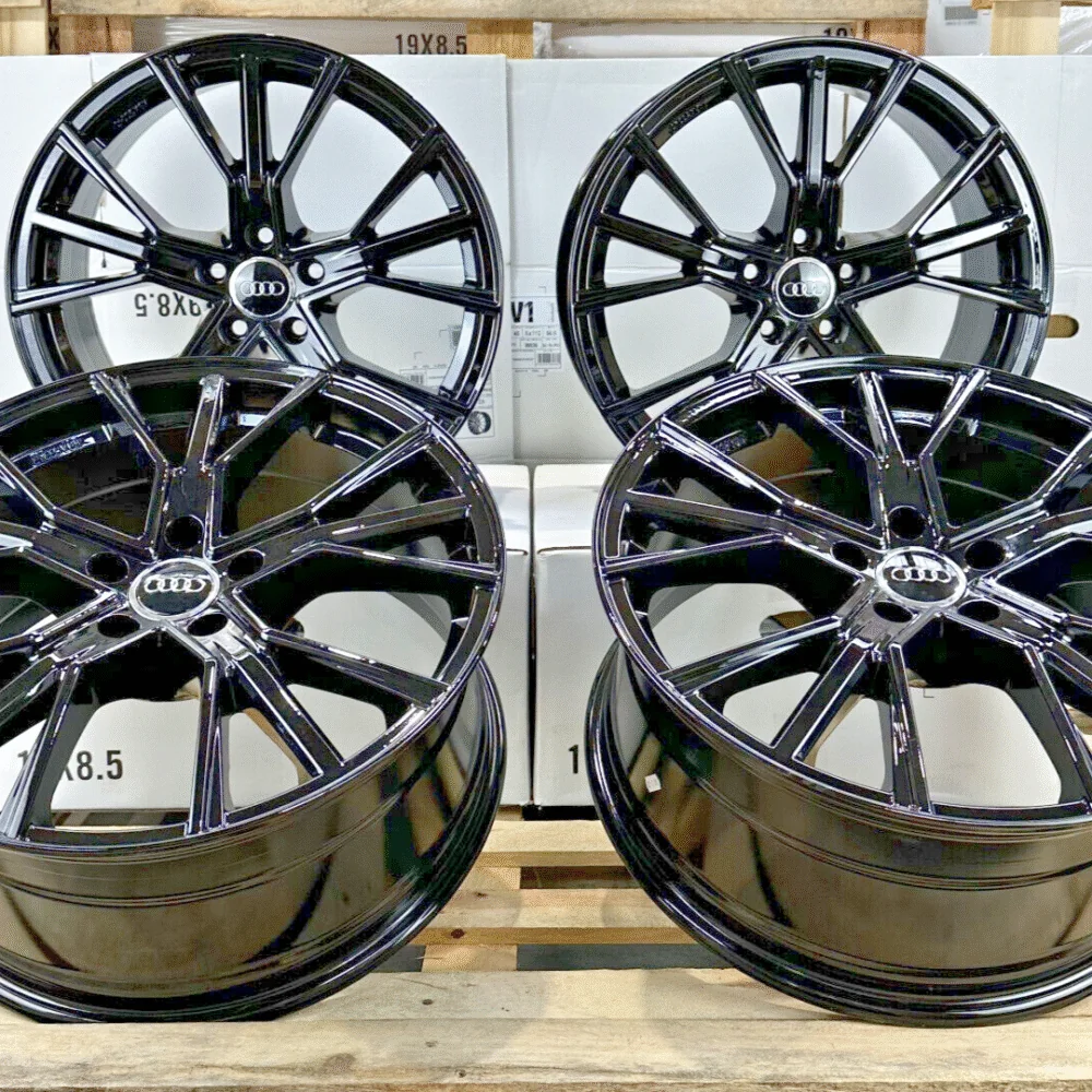 19 Zoll Felgen AF18 schwarz für Audi A6 C5 C6 C7 C8 4B 4F 4F1 A8 4E F8 Q5 8R FY