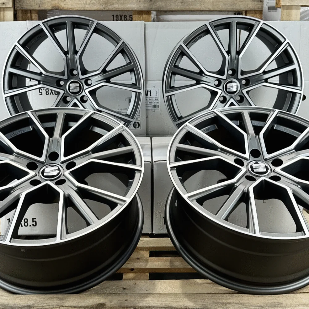 19 Zoll Felgen AF18 schwarz für Seat Ateca 5FP Formentor KM Alhambra 7N Cupra