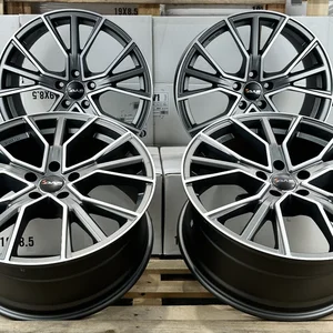 19 Zoll Felgen Avus AF18 grau für Skoda Octavia 1Z 5E NX RS VRS Superb 3T NEU