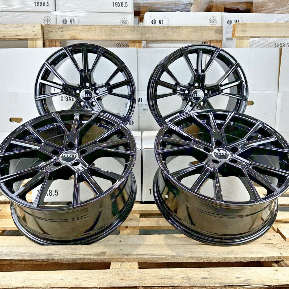 19 Zoll Felgen Avus AF18 schwarz für Audi A3 S3 8P 8V GY TT TTS 8J 8S S Line NEU