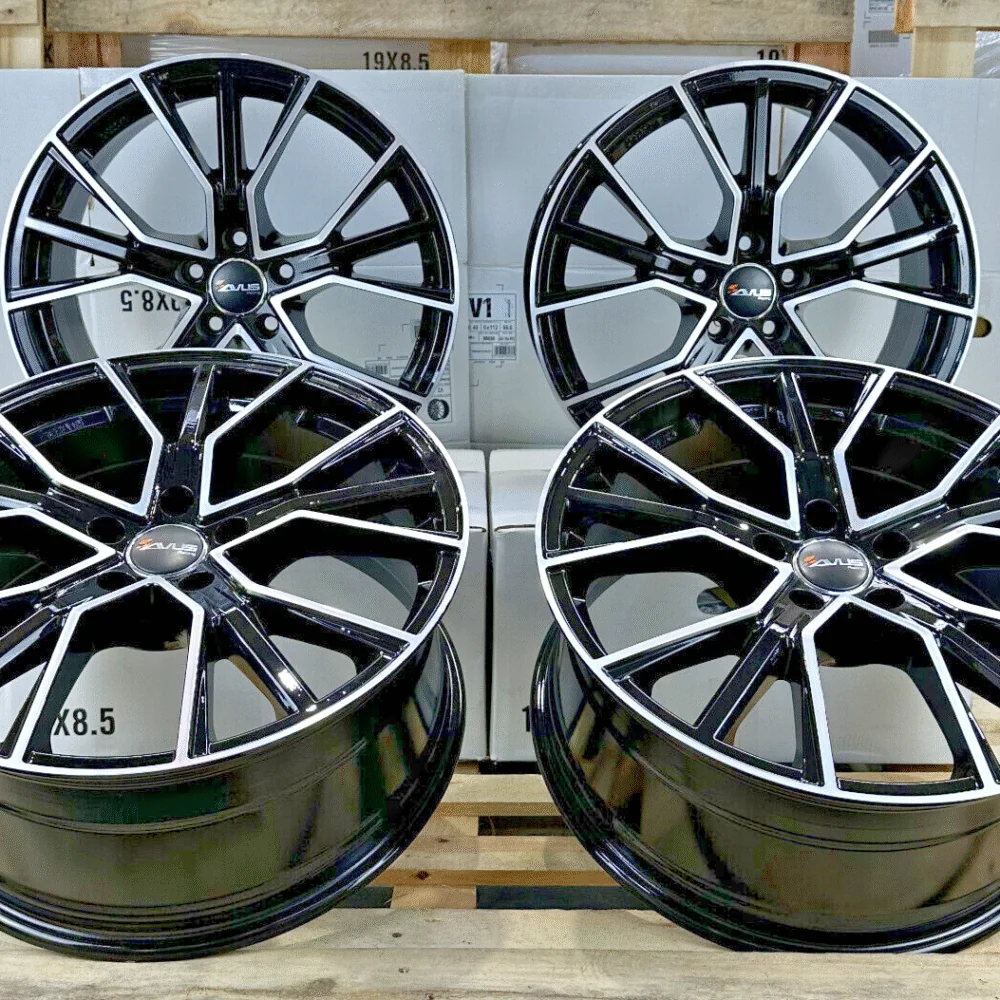 19 Zoll Felgen Avus AF18 schwarz für Mercedes GLA Klasse 245G X156 X157 245G AMG