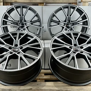 19 Zoll Felgen Avus AF18 schwarz für Mercedes S SLK SLC Klasse W220 W222 R172