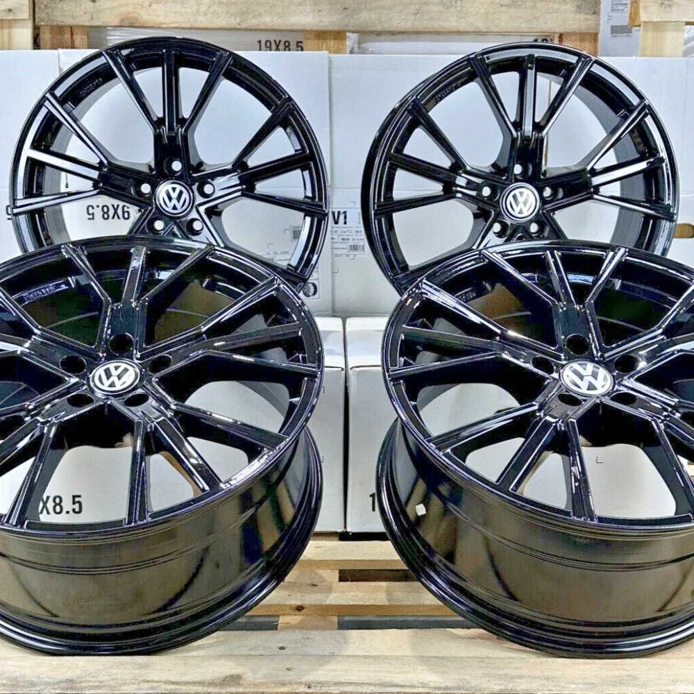 19 Zoll Felgen Avus AF18 schwarz für Seat Leon 1P 5F KL Alhambra 7MS Cupra NEU