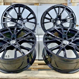 19 Zoll Felgen Avus AF18 schwarz für VW Sharan 7M Touran 1T T-ROC TROC T ROC A1