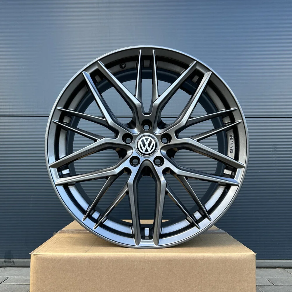 19 Zoll Felgen Damina DM08 anthraz für VW Golf 6 7 8 GTI GTD GTE Passat B6 B7 B8
