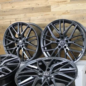 19 Zoll Felgen Damina DM08 anthraz für VW Tiguan 5N T-ROC T ROC A1 Jetta ID3 ID4 3