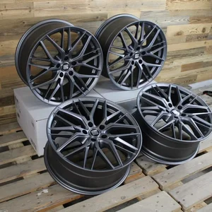 19 Zoll Felgen Damina DM08 grau für Seat Leon 1P 5F KL Cupra Ateca 5x112 hybrid 3