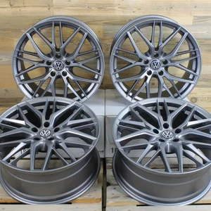 19 Zoll Felgen Damina DM08 grau matt für VW Golf 7 8 GTI Clubsport TCR 7R 8R