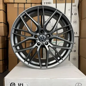 19 Zoll Felgen Damina DM08 grau VW Arteon 3H R Scirocco Tiguan 5N Passat CC