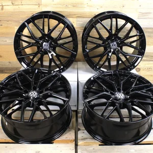 19 Zoll Felgen Damina DM08  schwarz für VW Golf 7 8 GTI Clubsport TCR 7R 8R