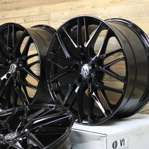 19 Zoll Felgen Damina DM08 schwarz VW Arteon 3H R Scirocco Tiguan 5N Passat CC 3